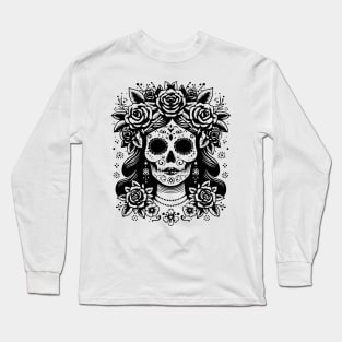 Santa Muerte Long Sleeve T-Shirt